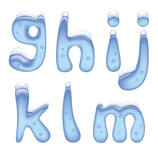 Letras del alfabeto Ilustración De Stock