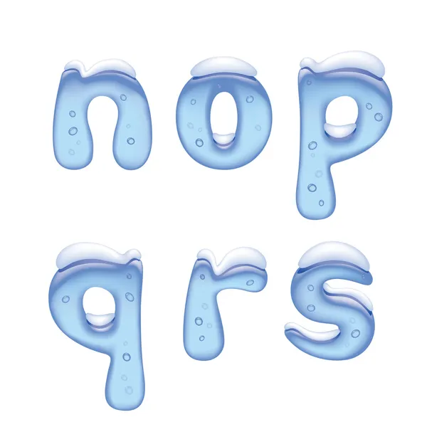 Letras del alfabeto Gráficos Vectoriales