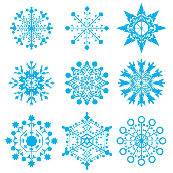 Snow-flakes — Stockový vektor