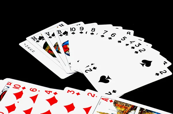 Jugar a las cartas — Foto de Stock