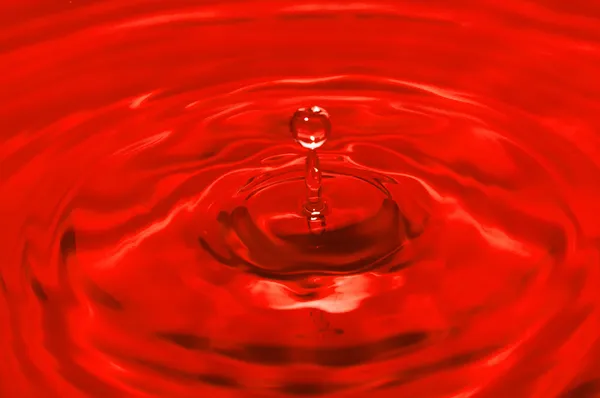 Splash su kırmızı