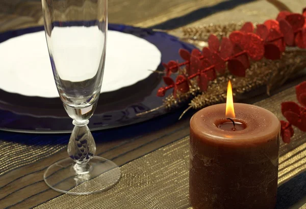 Kersttafel — Stockfoto