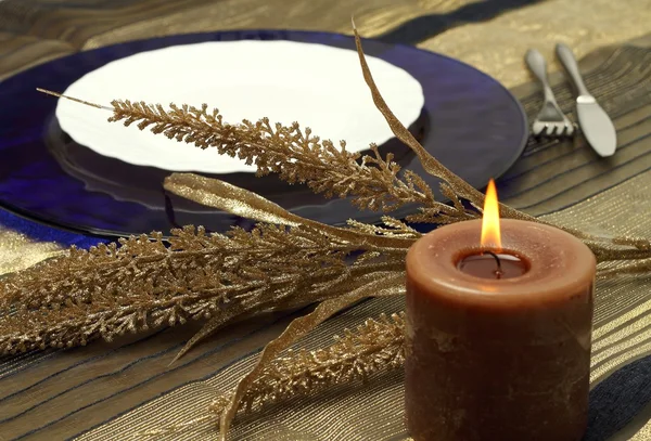 Kersttafel — Stockfoto