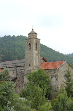 eski kilisede calizzano, İtalya