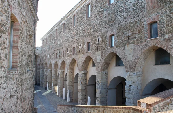 Priamar fästning i savona, Italien Royaltyfria Stockbilder