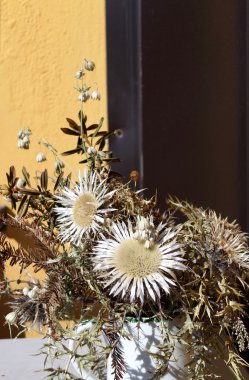 kurutulmuş dağ çiçekleri bileşimi