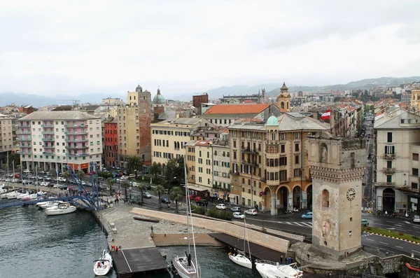Savona - vue sur le port — Photo