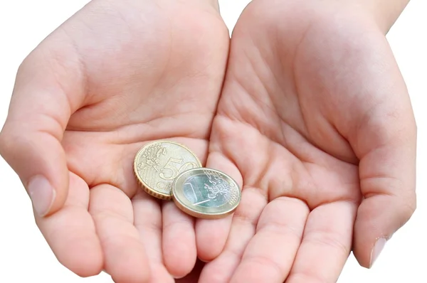 Money in the hands — Stock Photo, Image