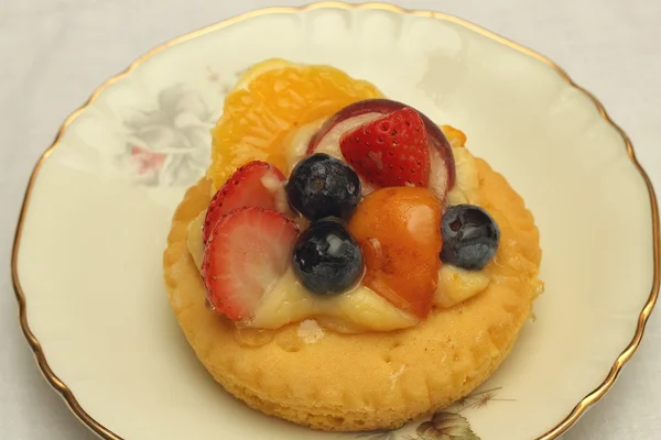 Pequena tarte de fruta — Fotografia de Stock