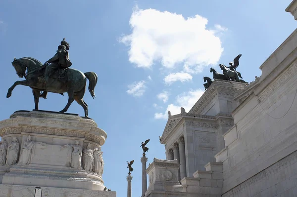 Altare della Patria (Vittoriano) v Římě — Stock fotografie