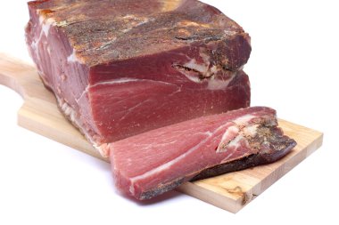 Ahşap doğrama tahtası üzerinde İtalyan leke