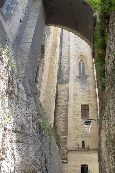 Pałac Papieży w Awinionie (palais des papes) — Zdjęcie stockowe