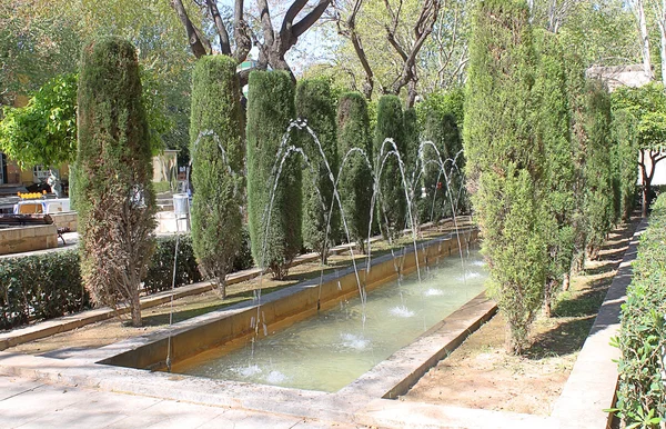 Fontein in palma de mallorca, in de buurt van almudaina — Stockfoto