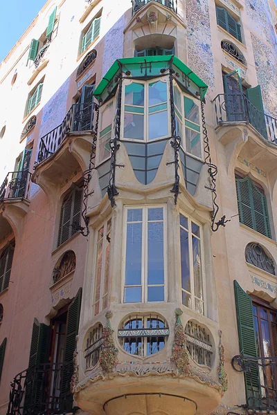 Balkons in palma de mallorca — Stockfoto