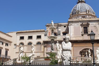 Piazza pretoria (utanç Meydanı), palermo