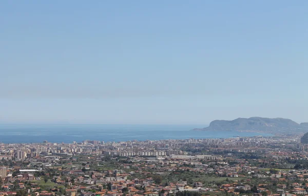 Vista da baía de Palermo — Fotografia de Stock