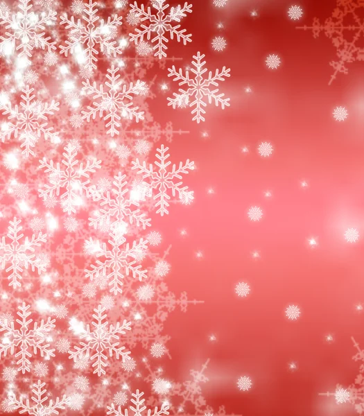 Şehirde kar yağıyor.