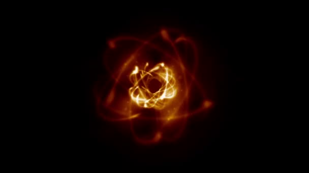 原子无缝循环 — 图库视频影像