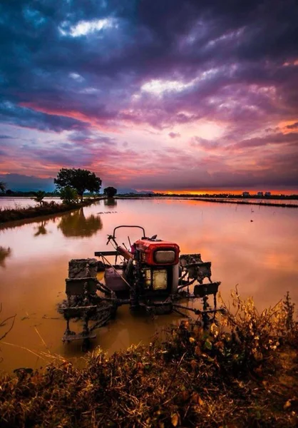 Pescador garaje — Foto de Stock