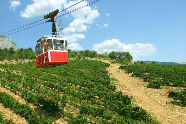 Funicular in Crimea