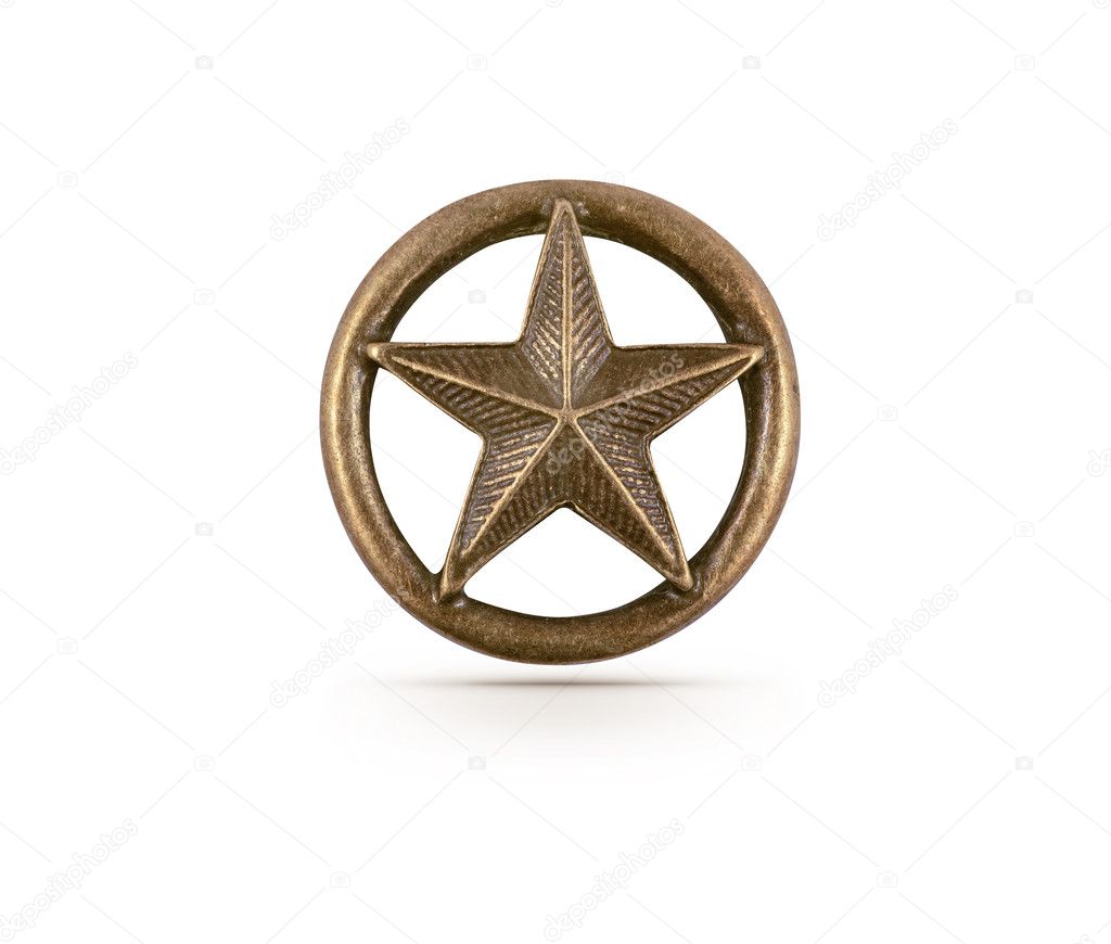 Bronze star symbol