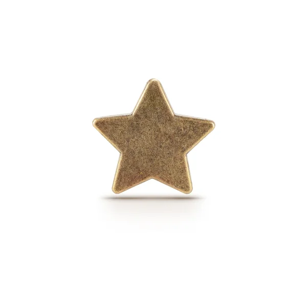 Símbolo estrella de bronce —  Fotos de Stock