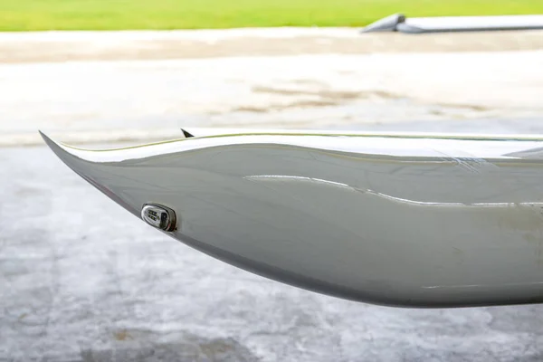 小型航空機の胴体の一部の閉鎖 — ストック写真