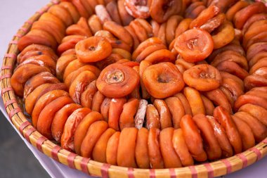 Guangxi Guilin geleneksel spesiyalitesi, kurutulmuş hurma.