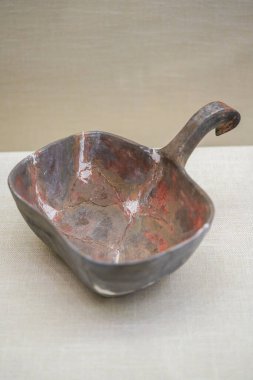 Han Hanedanlığı 'ndan kalma antik Çin kültürü kalıntıları, mutfak gereçleri.