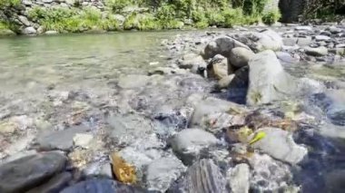 Crystal clear stream in the mountains in Guilin, Guangxi, China