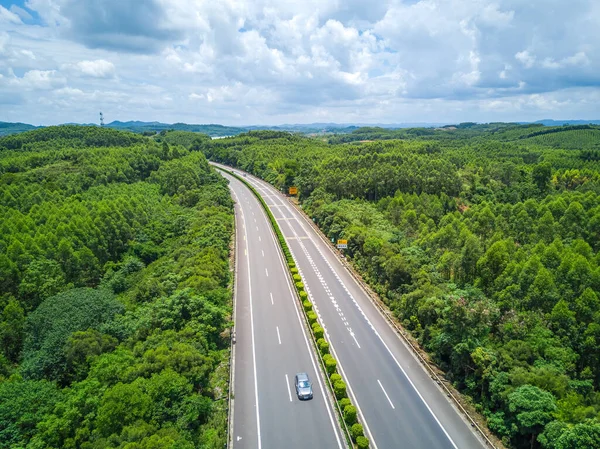 Highway Outdoor Mountain Forest Guangxi China — Stock Fotó