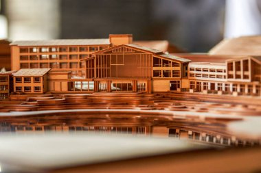 Güzel ahşap ev modelleri yapın.