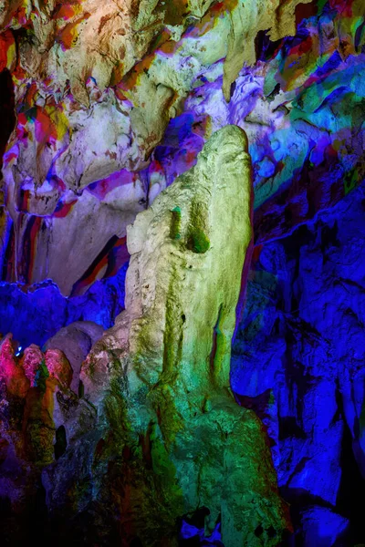 Natural Caves Stalactites Yilingyan Nanning Guangxi China — Stock Photo, Image