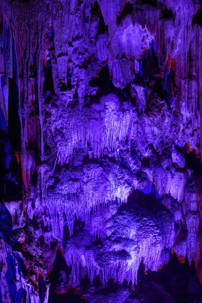 Natural Caves Stalactites Yilingyan Nanning Guangxi China — Stock Photo, Image