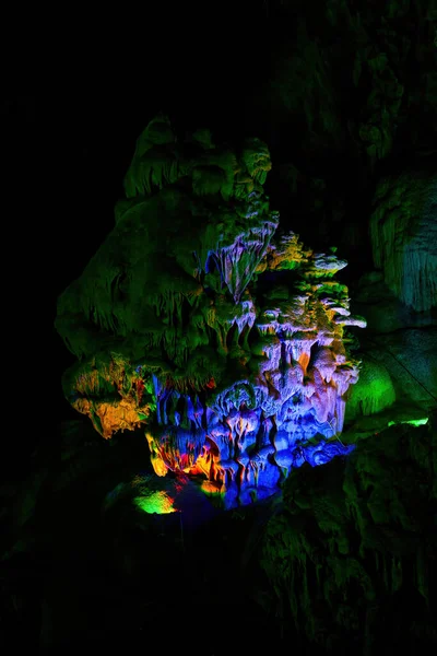 Natural Caves Stalactites Yilingyan Nanning Guangxi China — Stock Photo, Image