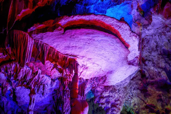 Natural Caves Stalactites Yilingyan Nanning Guangxi China — Stock Photo, Image