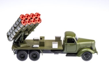 Multiple rocket launcher, 1958-1991, ЗИЛ-157.
