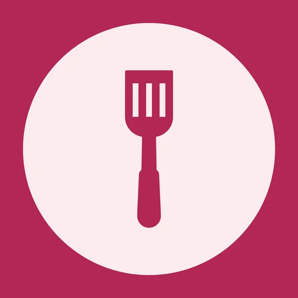 Spatel Symbol Fett Mit Rundem Hintergrund Für Social Media Highlight — Stockvektor