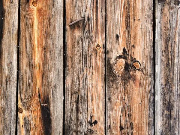 Παλιά υφή ξύλινα καφέ-γκρι σανίδες γκρο πλαν φόντο. — Φωτογραφία Αρχείου