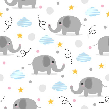 Şirin filler çizgi film çizimleri