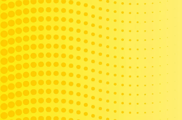 Wavy lines of yellow dots on a yellow gradient background