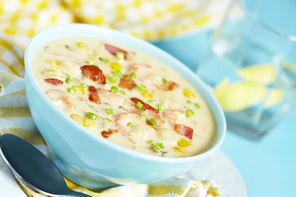 Chowder with Shrimp — Stock Image Chowder with Shrimp Stock Photo