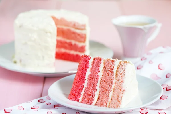 Torta ombre rosa — Foto Stock