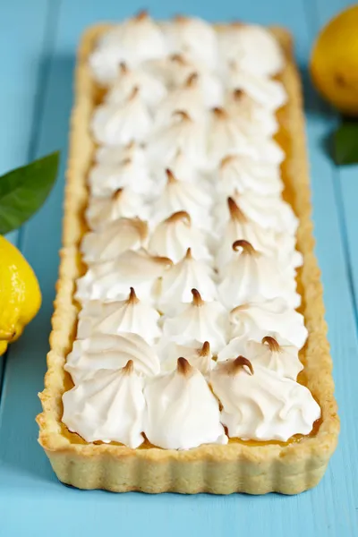 Lemon meringue pie — Stock Photo, Image