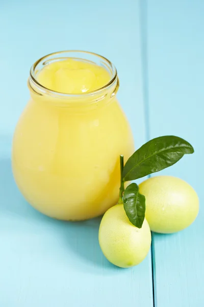 Citronový krém — Stock fotografie