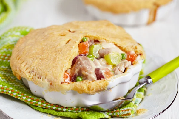 Tarta de pollo — Foto de Stock