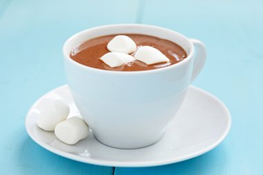 Şekerlemeli sıcak çikolata.