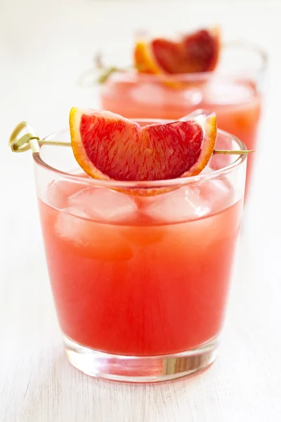 Blood orange cocktail — Stock Photo, Image