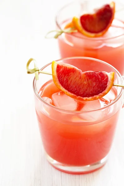 Blood orange cocktail — Stockfoto