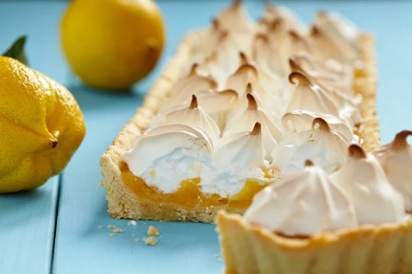 Limon kremalı pasta — Stok fotoğraf